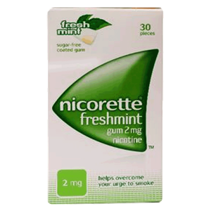 Nicorette Freshmint 2 mg Nicotine Gum