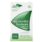 Nicorette Freshmint 4 mg Nicotine Gum
