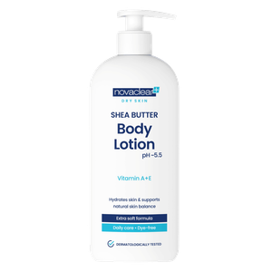 لوشن الجسم بزبدة الشيا للبشرة الجافة من نوفاكلير