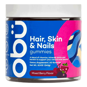 Obu Hair Skin & Nails Gummies