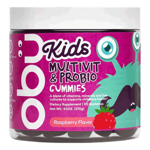 فيتامينات متعددة وبروبيوتيك قابلة للمضغ للأطفال من أوبو