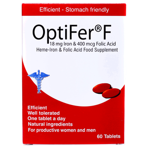 مكمل غذائي لنقص الحديد وحمض الفوليك من أوبتيفير