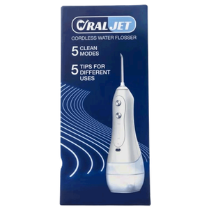 Oral Jet Cordless Water Flosser - White