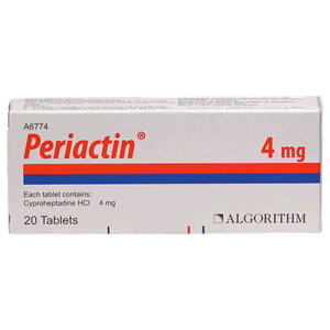 أقراص بتركيز 4 ملج من بيرياكتين