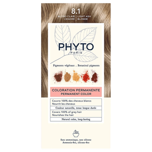 Phyto Ash Blonde Hair Dye - No. 8.1