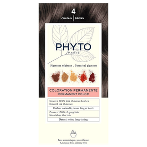 Phyto Brown Hair Dye - No. 4