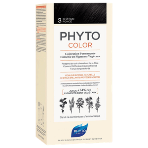 Phyto Dark Brown Hair Dye - No. 3