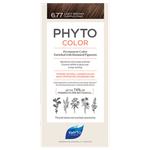 Phyto Light Brown Cappuccino Hair Dye - No. 6.77
