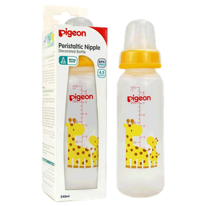 Pigeon Animal Print Decorated Bottle