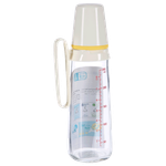 Pigeon Nursing Bottle with Handle Glass