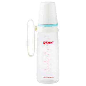 Pigeon Peristaltic Nursing Plastic Bottle with Handle