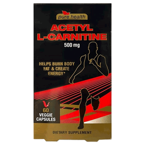 كبسولات إل-كارنيتين بتركيز 500 ملج من بيور هيلث