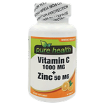Pure Health Vitamin C & Zinc Tablets