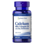 Puritan’s Pride Calcium with Vitamin D 600 mg Capsules