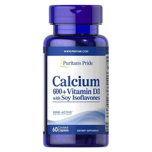 كبسولات كالسيوم مع فيتامين د بتركيز 600 ملج من بوريتانز برايد