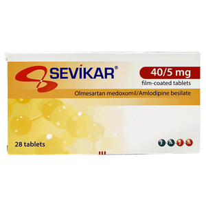 Sevikar 40/5 mg Tablets