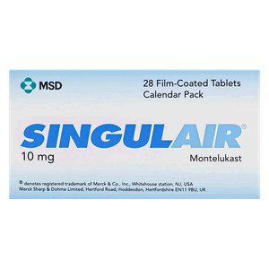 أقراص بتركيز 10 ملج من سينجولير