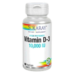 كبسولات فيتامين د بتركيز3 10000 وحدة دولية من سولاري