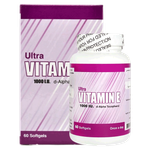 كبسولات فيتامين هـ 1000 وحدة دولية من ألترا