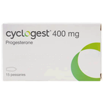 تحاميل البروجسترون بتركيز 400 ملج من سيكلوجيست