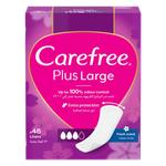 Carefree Plus Large Fresh Scent Pads