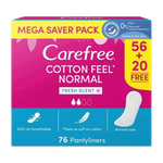 Carefree Fresh Scent Cotton Feel Pads