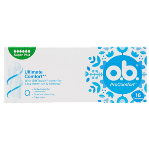 O. B. ProComfort Super Tampons