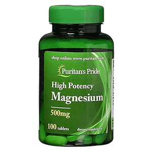 Puritan's Pride 500 mg Magnesium Tablets