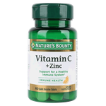 Nature's Bounty Vitamin C & Zinc Capsules