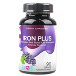 Livs Grape Iron Plus Gummies