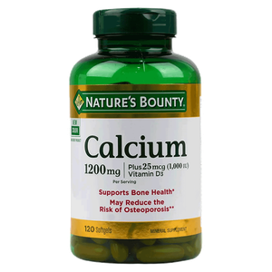 Nature's Bounty Calcium & Vitamin D3 Capsules
