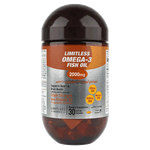 Limitless 2000 mg Omega-3 Fish Oil Capsules