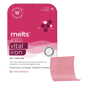 شرائط الحديد وحمض الفوليك قابلة للذوبان من ويلبيينج نيوترشن