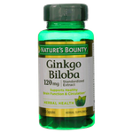 Nature's Bounty 12 mg Ginkgo Biloba Capsules