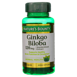 Nature's Bounty 12 mg Ginkgo Biloba Capsules