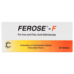 Ferose-F Iron & Folic Acid Tablets