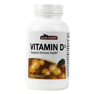 Pure Health Vitamin D3 Capsules - 5000 IU