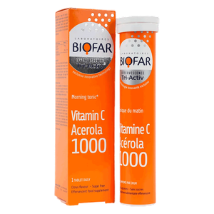 Biofar Acerola Vitamin C Effervescent Tablets