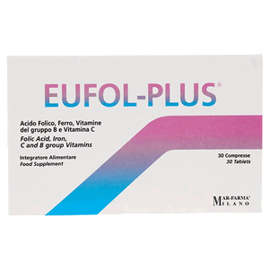 Eufol-Plus Multivitamin & Mineral Supplement Tablets