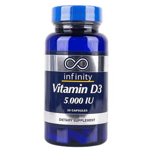 Infinity Vitamin D3 Capsules - 5000 IU