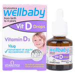 Vitabiotics Wellbaby Vitamin D3 Drops
