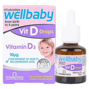 Vitabiotics Wellbaby Vitamin D3 Drops