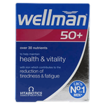 Vitabiotics Wellman 50+ Health & Vitality Tablets