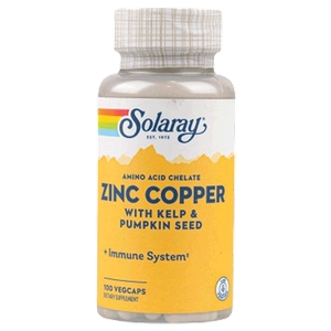 Solaray Zinc & Copper Capsules