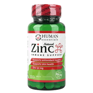 Human Essentials 50 mg Zinc Tablets