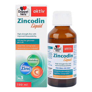 شراب الزنك زينكودين من دوبل هيرز