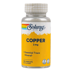 Solaray 2 mg Copper Capsules