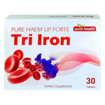 أقراص الحديد الثلاثية من بيور هيلث