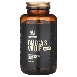 Grassberg 1000 mg Omega-3 Capsules
