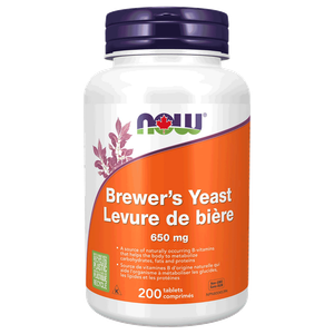 Now 650 mg Brewer's Yeast Tablets
